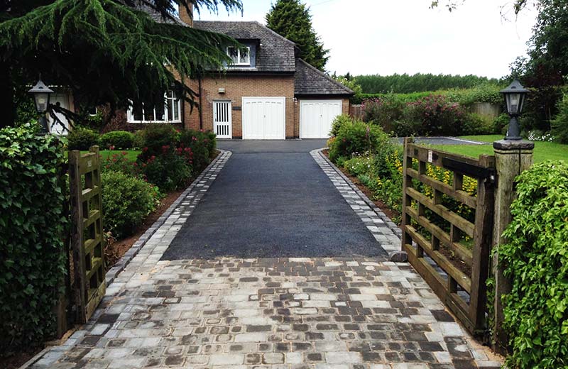 Cobble Paving Driveway Cobble Paving